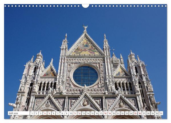 Produktbild: Siena - Welterbe in der Toskana (Wandkalender 2026 DIN A3 quer), CALVENDO Monatskalender