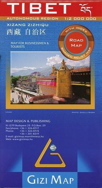 Produktbild: Tibet Road Map