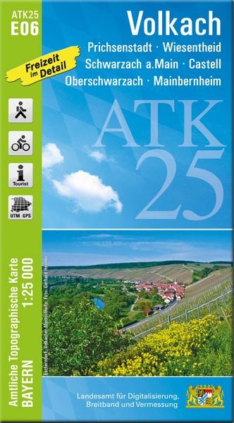 Produktbild: ATK25-E06 Volkach (Amtliche Topographische Karte 1:25000)