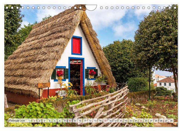 Produktbild: Madeira - eine Rundreise (Wandkalender 2026 DIN A4 quer), CALVENDO Monatskalender