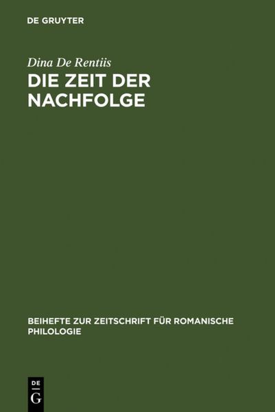 Produktbild: Die Zeit der Nachfolge