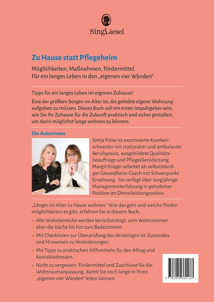 Produktbild: Zu Hause statt Pflegeheim. F&uuml;r ein langes Leben in den eigenen vier W&auml;nden.