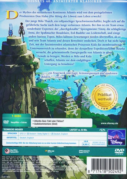 Produktbild: Atlantis - Disney Classics