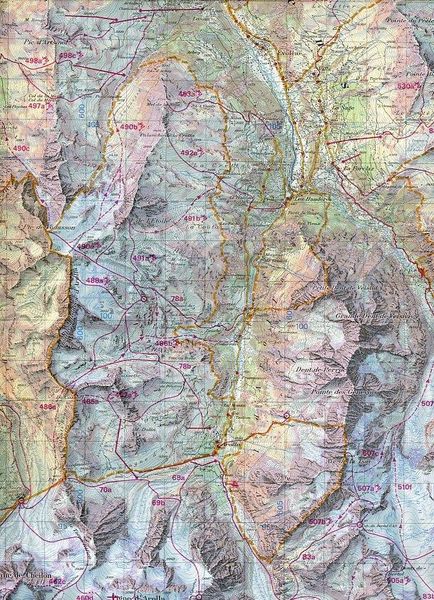 Produktbild: 283S Arolla Schneesportkarte