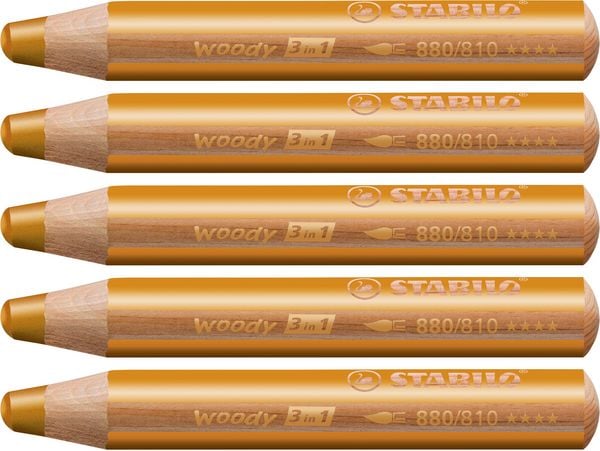 Produktbild: STABILO Aquarellbuntstift woody 3 in 1