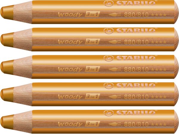 Produktbild: STABILO Aquarellbuntstift woody 3 in 1