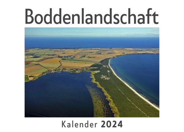 Produktbild: Boddenlandschaft (Wandkalender 2024, Kalender DIN A4 quer, Monatskalender im Querformat mit Kalendarium, Das perfekte Geschenk)