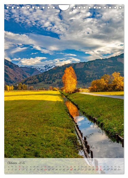 Produktbild: Rund um Zell am See (Wandkalender 2026 DIN A4 hoch), CALVENDO Monatskalender