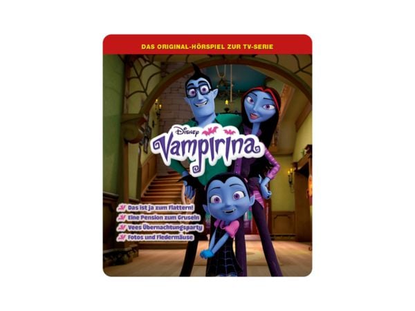 Produktbild: Content- Tonie: Disney Vampirina - Das ist ja zum Flattern; Eine Pension zum Gruseln; Vees &Uuml;bernachtungsparty; Fotos und Flederm&auml;use