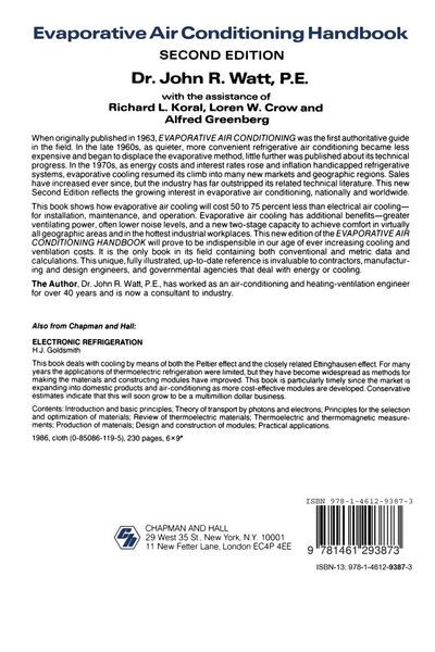 Produktbild: Evaporative Air Conditioning Handbook
