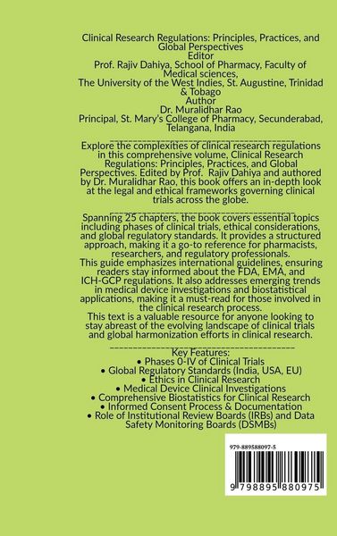 Produktbild: Clinical Research Regulations