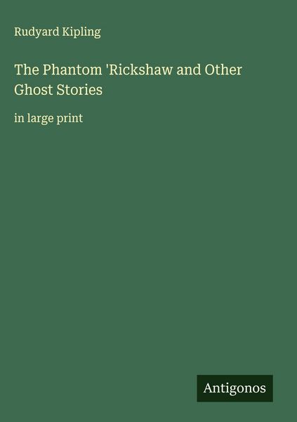 Produktbild: The Phantom 'Rickshaw and Other Ghost Stories