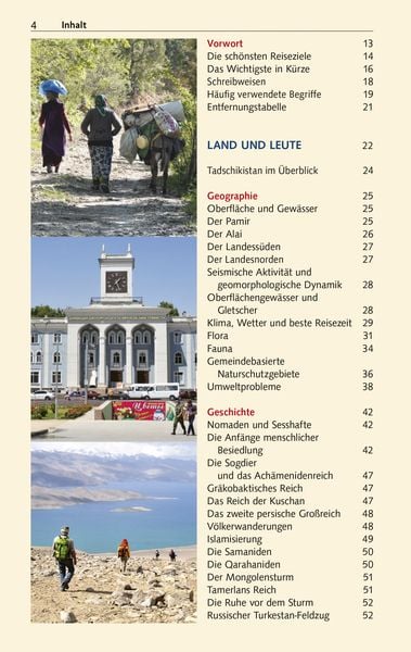 Produktbild: TRESCHER Reisef&uuml;hrer Tadschikistan