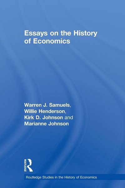 Produktbild: Essays in the History of Economics