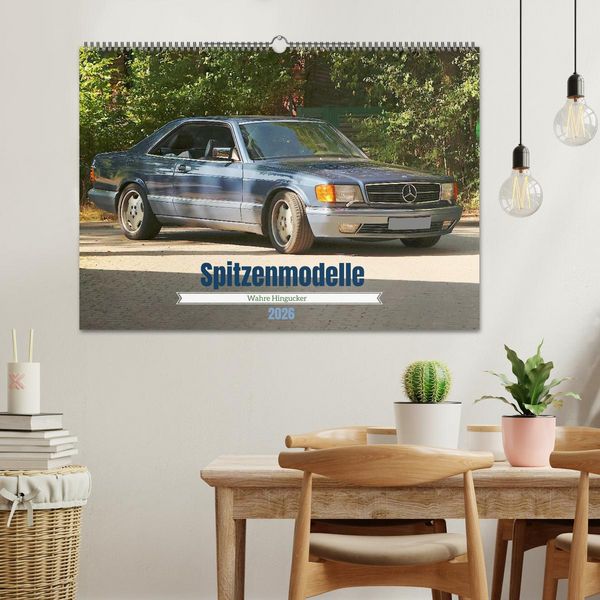 Produktbild: Spitzenmodelle - Wahre Hingucker (Wandkalender 2026 DIN A2 quer), CALVENDO Monatskalender
