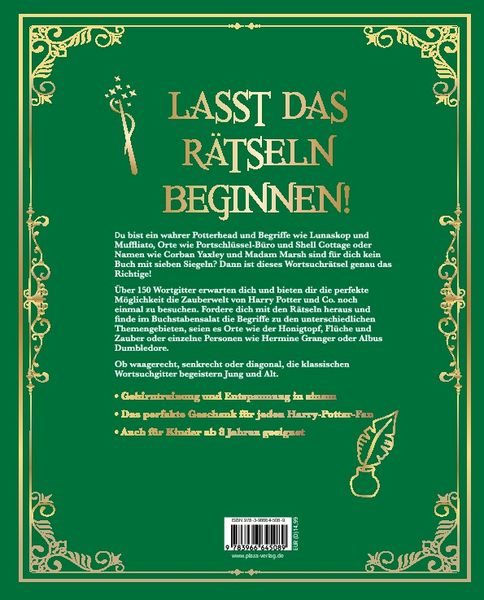 Produktbild: Magische Wortsuchr&auml;tsel f&uuml;r Harry Potter Fans