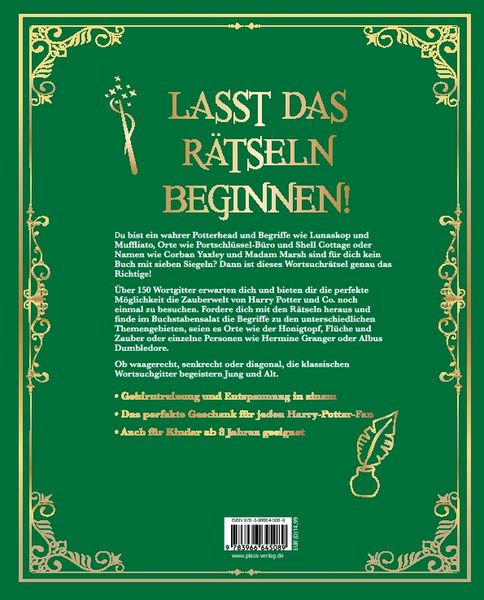 Produktbild: Magische Wortsuchr&auml;tsel f&uuml;r Harry Potter Fans