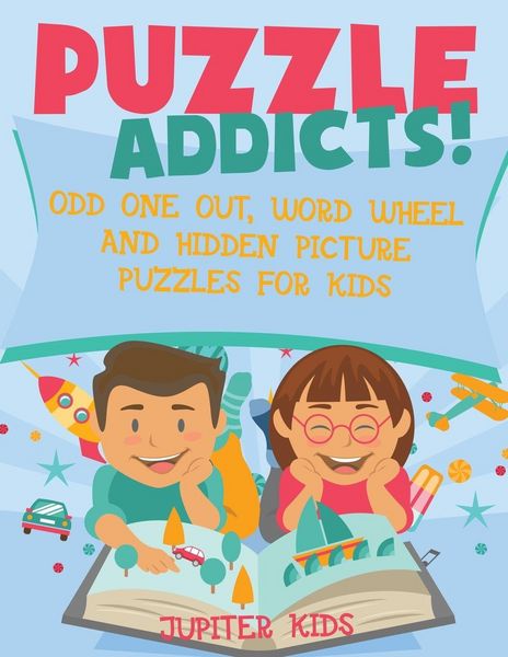 Produktbild: Puzzle Addicts! Odd One Out, Word Wheel and Hidden Picture Puzzles for Kids