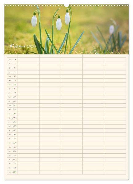 Produktbild: Mit Blick in den Garten (hochwertiger Premium Wandkalender 2026 DIN A2 hoch), Kunstdruck in Hochglanz