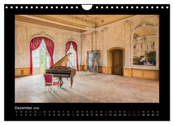 Produktbild: Die Sch&ouml;nheit des Verfalls - Lost Places (Wandkalender 2026 DIN A4 quer), CALVENDO Monatskalender