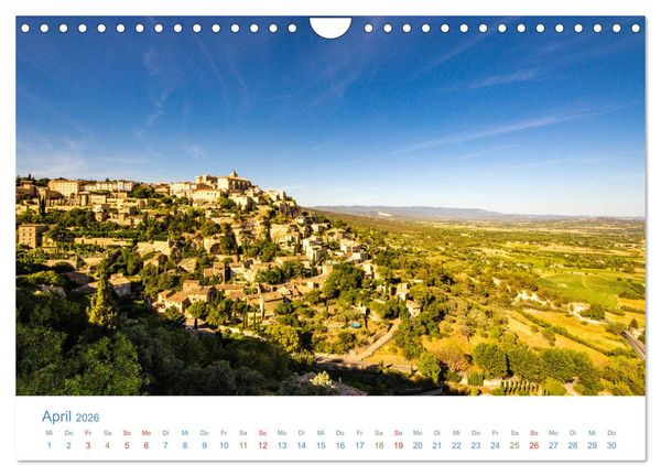 Produktbild: Malerisches Frankreich (Wandkalender 2026 DIN A4 quer), CALVENDO Monatskalender