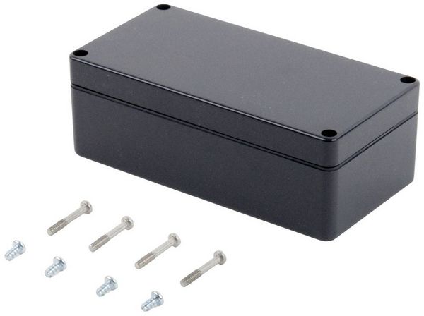 Produktbild: TRU Components KST 220 03220000.H Industrie-Geh&auml;use 160 x 80 x 55 ABS Schiefer-Grau 1St.