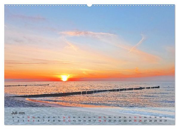 Produktbild: Ostseebad K&uuml;hlungsborn. Erholung mit allen Sinnen (hochwertiger Premium Wandkalender 2026 DIN A2 quer), Kunstdruck in Hochglanz
