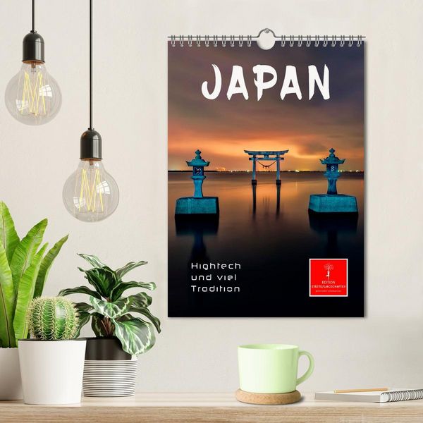 Produktbild: Japan - Hightech und viel Tradition (Wandkalender 2026 DIN A4 hoch), CALVENDO Monatskalender