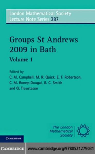 Produktbild: Groups St Andrews 2009 in Bath: Volume 1