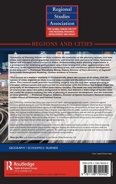 Produktbild: Economics of Planning Policies in China