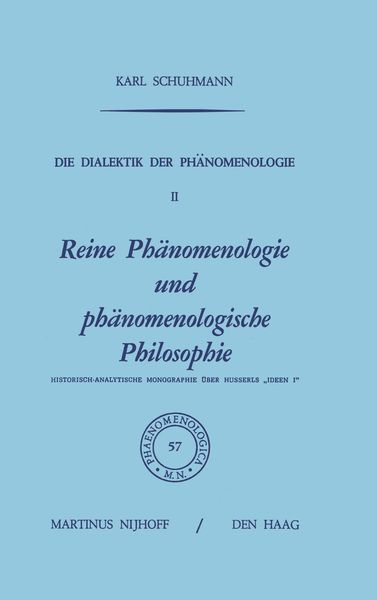 Produktbild: Die Dialektik der Ph&auml;nomenologie II