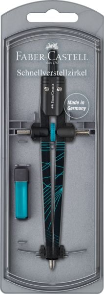 Produktbild: Faber-Castell Schnellverstellzirkel Twister 17cm 3fach sortiert