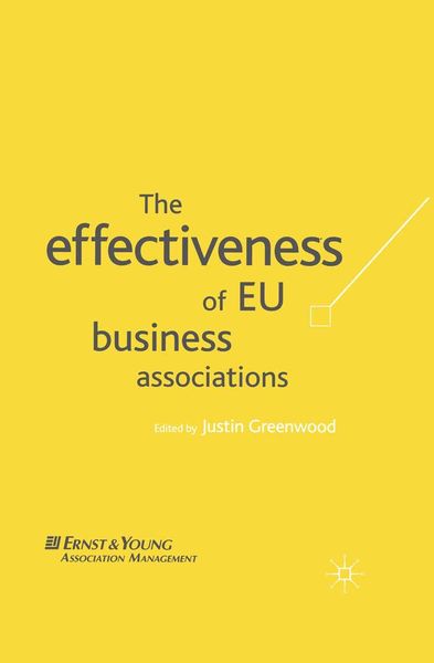 Produktbild: The Effectiveness of EU Business Associations