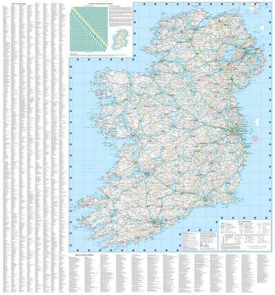 Produktbild: Collins Ireland Touring Map