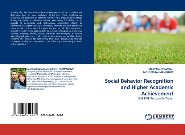 Produktbild: Social Behavior Recognition and Higher Academic Achievement