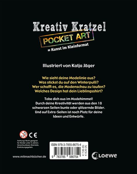 Produktbild: Kreativ-Kratzel Pocket Art: Fashion