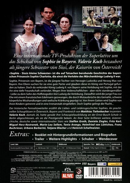 Produktbild: Sophie - Sissis kleine Schwester - Der komplette Zweiteiler (Fernsehjuwelen)