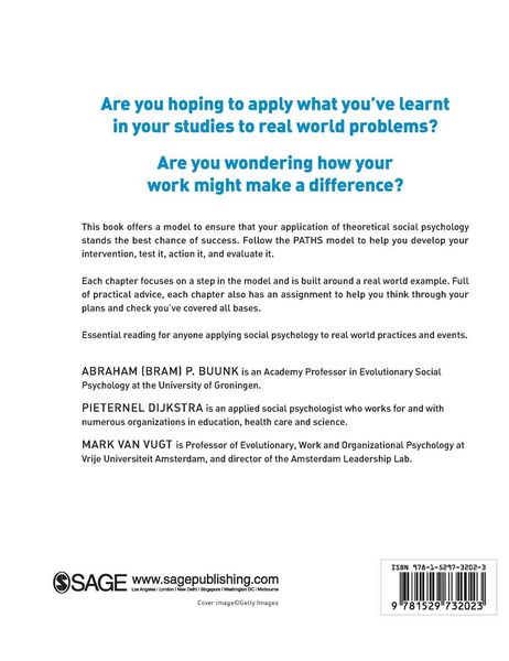Produktbild: Applying Social Psychology