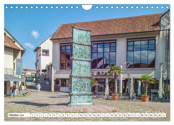 Produktbild: Bad S&auml;ckingen - St&auml;dtle am Hochrhein (Wandkalender 2026 DIN A4 quer), CALVENDO Monatskalender