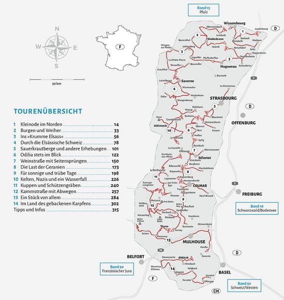 Produktbild: Entdeckertouren mit dem Wohnmobil Elsass