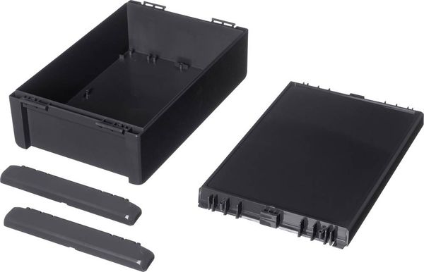 Produktbild: Bopla Bocube B 261709 ABS-7024 96036334 Industrie-Geh&auml;use 170 x 271 x 90 ABS Graphitgrau (RAL 7024) 1 St.