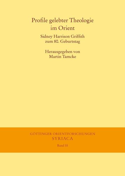 Produktbild: Profile gelebter Theologie im Orient
