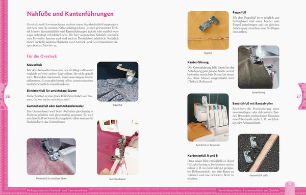 Produktbild: Richtig n&auml;hen mit Overlock- und Coverlock-Maschinen