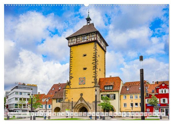 Produktbild: Reutlingen Impressionen (Wandkalender 2026 DIN A2 quer), CALVENDO Monatskalender