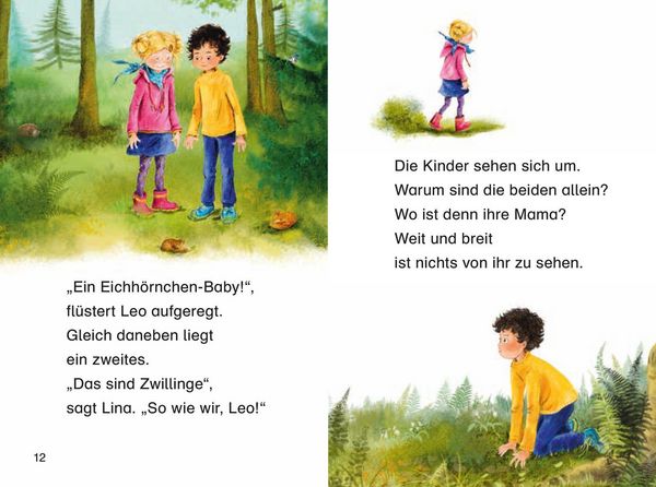 Produktbild: Duden Leseprofi &ndash; Rettung f&uuml;r die Eichh&ouml;rnchen, 1. Klasse