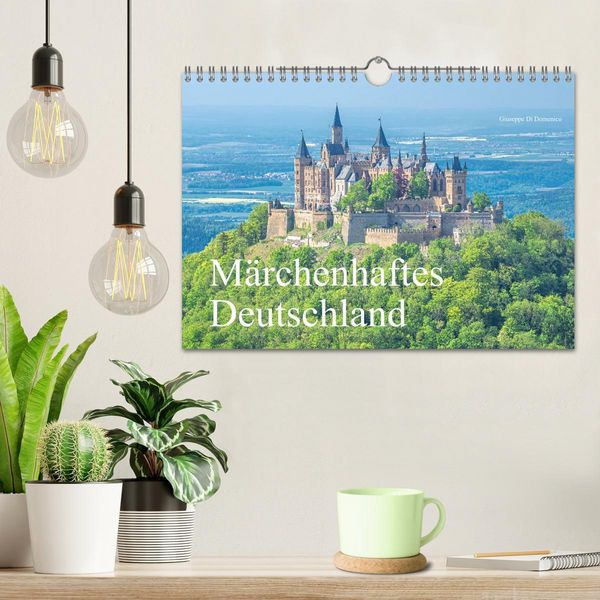 Produktbild: M&auml;rchenhaftes Deutschland (Wandkalender 2026 DIN A4 quer), CALVENDO Monatskalender