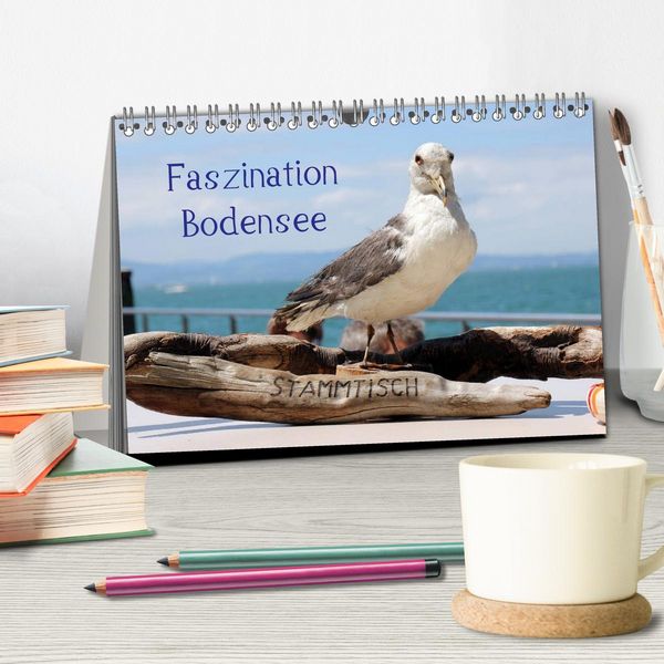Produktbild: Faszination Bodensee (Tischkalender 2026 DIN A5 quer), CALVENDO Monatskalender