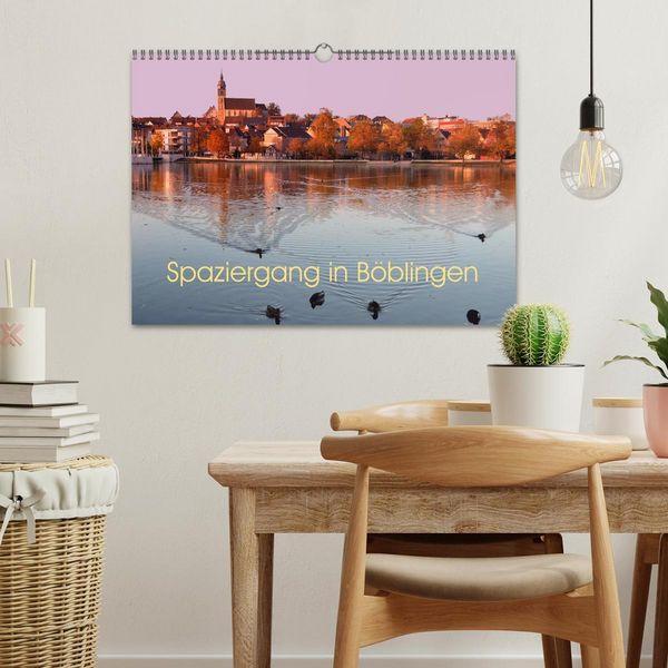 Produktbild: Spaziergang in B&ouml;blingen (Wandkalender 2026 DIN A3 quer), CALVENDO Monatskalender