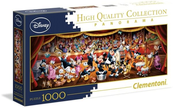 Clementoni - Panorama Collection - Disney Orchestra, 1000 Teile