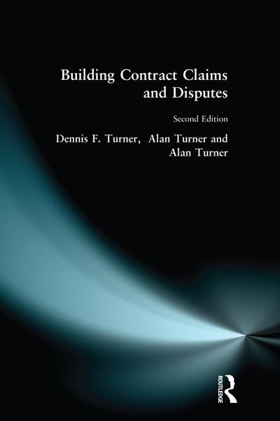 Produktbild: Building Contract Claims and Disputes